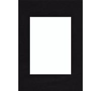 Passe-partout 40x50 cm / 28x35 cm noir profond