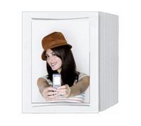 Daiber - 1x125 illimtadopassepartouts 13x18 Blanc/pinselstrich Gris