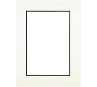 CEANOTHE Passe-partout double noir 40x50 cm ouverture 30x40 cm, Sublimez vos Photos et Cadres Photos, Marie Louise et Pêle-mêle Fabriqué en France