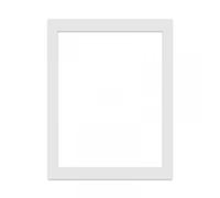 Passe Partout Pour Cadre 18 X 24 Cm Ext - 13 X 18 Cm Int - Blanc