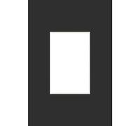 Passe Partout Standard Noir pour Cadre et encadrement Photo - Nielsen - Cadre 40 x 50 cm - Ouverture 27 x 34 cm