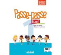 Passe-passe 1 - Niv. A1.1 - Étape 1 - Livre + Cahier + didierfle.app - Catherine Adam - Didier - broché - Méthode de langue