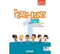 Passe-passe 1 - Niv. A1.1 - Étape 2 - Livre + Cahier + didierfle.app - Catherine Adam - Didier - broché - Méthode de langue