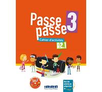 Collectif – Passe-passe 3 – Niv. A2.1 – Cahier + CD mp3