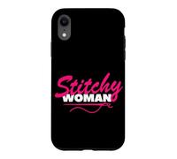 Passe-Temps de Bricolage à l'aiguille Stitchy Girl Crafty Lady Coque pour iPhone XR