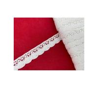 Passementerie dentelle pointe émerrée arcs coton type crochet haut 15 mm