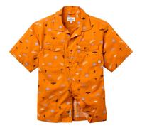 Passenger - Acreage Organic Cotton Shirt - Chemise - S - sundial retro orange