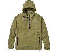 Passenger - Anorak déperlant zippé - Seek Out Water Resistant Anorak Khaki pour Homme - Taille M - Kaki Kaki M