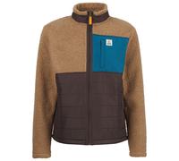 Passenger - Born Explorer Recycled Polar-Lined Sherpa Fleece - Veste polaire - M - caramel / espresso