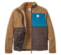 Passenger - Born Explorer Recycled Polar-Lined Sherpa Fleece - Veste polaire - XL - caramel / espresso