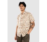 Passenger Chill Textured Short Sleeve Chemise à motifs S