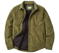 Passenger - Kodiak 2.0 Sherpa Lined Cord Overshirt - Chemise - L - khaki