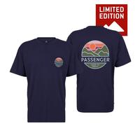 Passenger - Laidback Recycled Cotton Relaxed Fit - Exclusive - T-shirt - L - rich navy