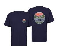 Passenger - Laidback Recycled Cotton Relaxed Fit - Exclusive - T-shirt - M - rich navy