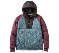 Passenger - Oceanic Recycled Insulated 1/2 Zip Jacket - Veste de loisirs - XXL - storm grey / deep plum
