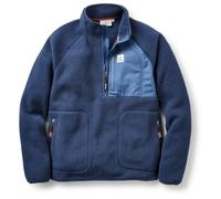 Passenger - Offgrid 1/2 Zip Recycled Sherpa Fleece - Pull polaire - L - rich navy