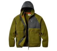 Passenger - Offgrid Recycled Full Zip Hooded Sherpa Fleece - Veste polaire - L - khaki