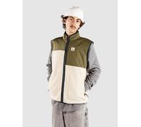 Passenger Offgrid Recycled Sherpa Fleece Gilet vert M