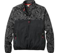 Passenger - Polaire demi-zippée en Polartec® - Set Off Polartec® 1/4 Zip Fleece Strata Swirl Black - Taille S - Noir Noir S