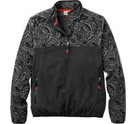 Passenger - Polaire demi-zippée en Polartec® - Set Off Polartec® 1/4 Zip Fleece Strata Swirl Black - Taille M - Noir Noir M