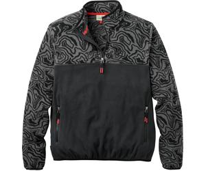 Passenger - Polaire demi-zippée en Polartec® - Set Off Polartec® 1/4 Zip Fleece Strata Swirl Black - Taille M - Noir Noir M