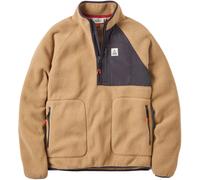Passenger - Polaire en sherpa, demi-zippée - Offgrid 1/2 Zip Sherpa Fleece Biscuit - Taille L - Beige Beige L