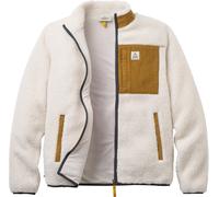Passenger - Polaire épaisse et zippée - Trekker 2.0 Recycled Deep-Pile Sherpa Fleece Warm Ivory pour Homme - Taille M - Beige Beige M