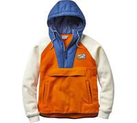 Passenger - Polaire recyclée à col zippé - Alexander Recycled Polar Hooded Fleece W Sunrise Orange pour Femme - Taille L Orange L