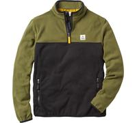 Passenger - Polaire recyclée à col zippé - Set Off Recycled Polar 1/4 Zip Fleece Khaki pour Homme - Taille S - Kaki Kaki S