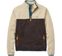 Passenger - Polaire recyclée à col zippé - Set Off Recycled Polar 1/4 Zip Fleece Oatmeal Espresso pour Homme - Taille XL - Bleu Bleu XL
