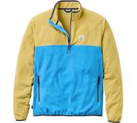 Passenger - Polaire recy col zippé - Set Off Recycled Polar 1/4 Zip Fleece Warm Beige Marine Blue pour Homme - Taille S - Gris Gris S