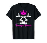 Passenger Princess Funny Biker Poussin Moto T-Shirt