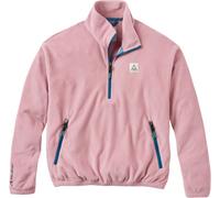 Passenger - Pull en Polartec® à col zippé - Ayla Recycled Micro Polartec Fleece W Pink Haze pour Femme - Taille L - Rose Rose L