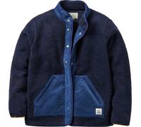 Passenger - Pull en sherpa et en velours côtelé - Clover Recycled Cotton-Lined Sherpa Fleece W Deep Navy pour Femme en Coton - Taille S Navy S