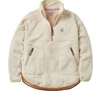 Passenger - Pull polaire à col zippé - Folksy Recycled Sherpa Fleece W Oat pour Femme en Laine - Taille XS - Beige Beige XS