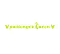 Passenger Queen Car Sticker, Funny Waterproof Auto Decal