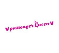 Passenger Queen Car Sticker, Funny Waterproof Auto Decal