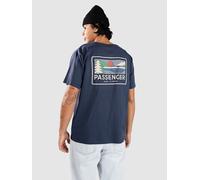 Passenger Roamer Recycled Cotton T-Shirt bleu XL