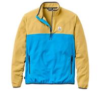 Passenger - Set Off Recycled Polar 1/4 Zip Fleece 2.0 - Pull polaire - XL - warm beige / marine blue