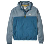 Passenger - Set Off Recycled Polar Hooded Fleece - Pull polaire - M - tidal blue / storm grey