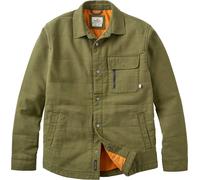 Passenger - Surchemise en coton doublée - Taranaki Canvas Quilted Overshirt Khaki pour Homme en Coton - Taille L - Kaki Kaki L