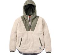 Passenger - Sweat en sherpa à capuche - Beaumont Recycled Sherpa Hooded Fleece 2.0 W Vintage White pour Femme - Taille L - Beige Beige L