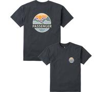 Passenger - T-shirt ample en coton recyclé - Laidback Recycled Cotton Relaxed Fit T-Shirt Black pour Homme en Coton - Taille XL - Noir Noir XL