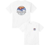 Passenger - T-shirt ample en coton recyclé - Laidback Recycled Cotton Relaxed Fit T-Shirt White pour Homme en Coton - Taille M - Blanc Blanc M