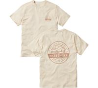 Passenger - T-shirt en coton - Odyssey Recycled Cotton T-Shirt Birch pour Homme en Coton - Taille L - Beige Beige L