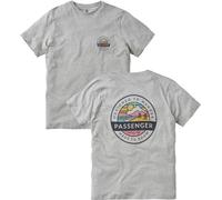 Passenger - T-shirt en coton - Odyssey Recycled Cotton T-Shirt Grey Marl pour Homme en Coton - Taille S - Gris Gris S