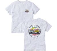Passenger - T-shirt en coton - Odyssey Recycled Cotton T-Shirt White pour Homme en Coton - Taille M - Blanc Blanc M