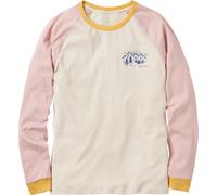 Passenger - T-shirt en coton recy t coton bio - Riser Recycled Cotton LS T-Shirt W Birch pour Femme en Coton - Taille M - Beige Beige M