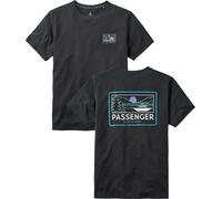 Passenger - T-shirt en polyester recyclé - Roamer Men's Recycled Active T-Shirt Black pour Homme - Taille L - Noir Noir L