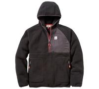 Passenger - Ventura 1/2 Zip Recycled Sherpa Fleece - Pull polaire - XL - black
